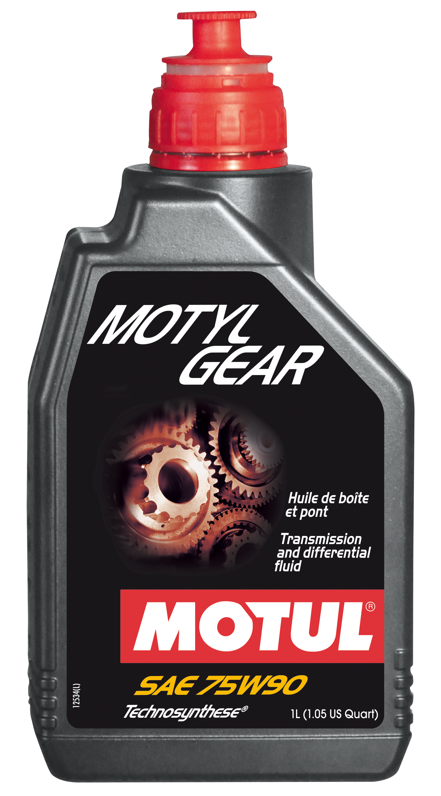 MOTUL MOTYLGEAR 75W90 - 1L - Technosynthese Transmission fluid